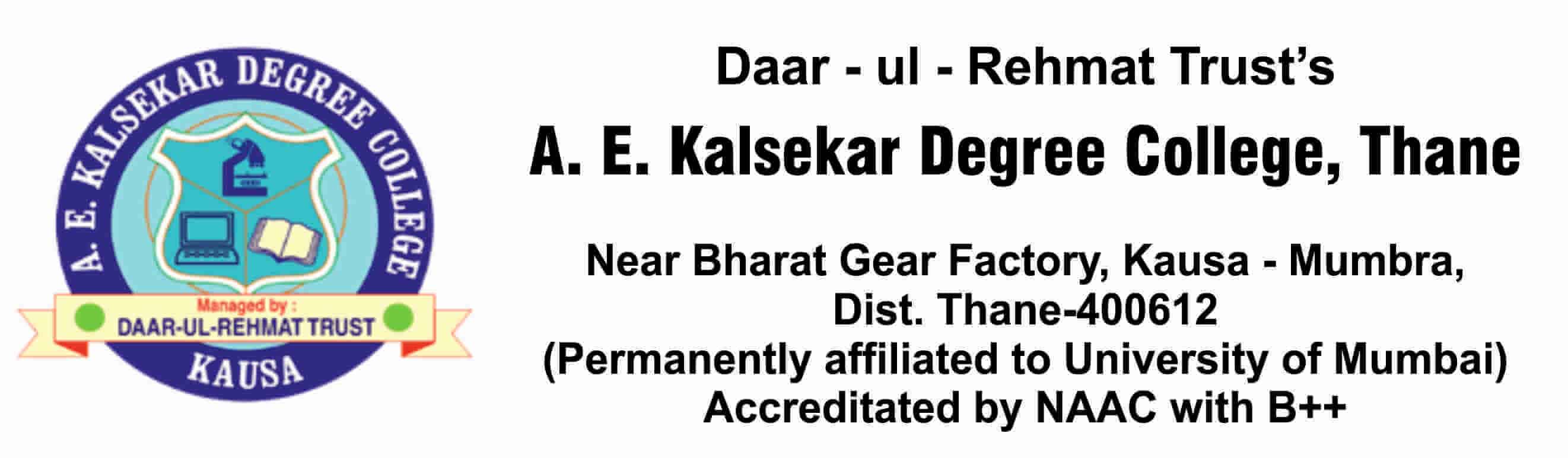 DRT's A. E Kalsekar Degree College